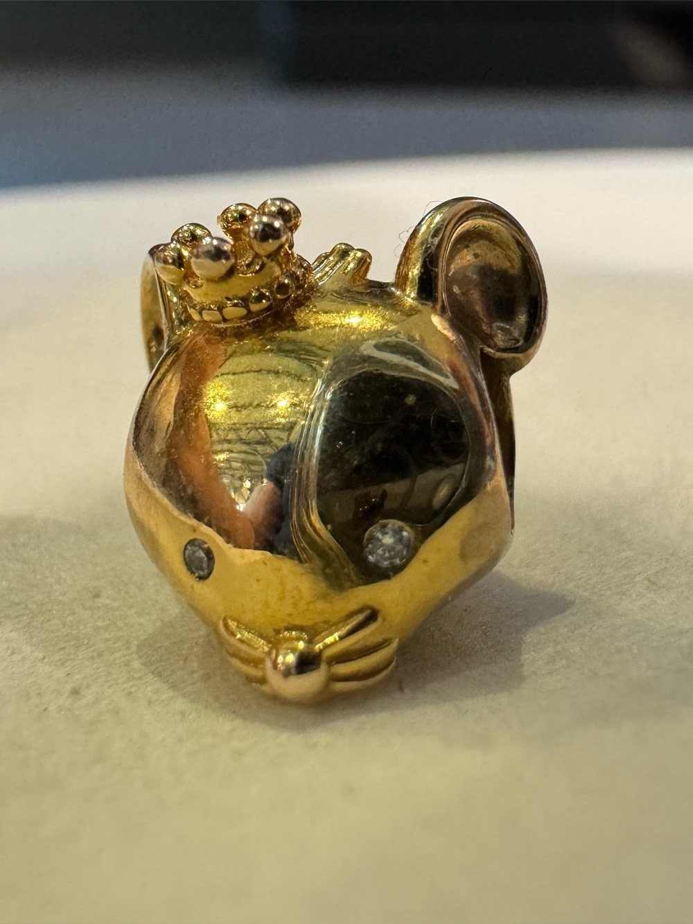 Pandora Chinese Zodiac Rat Charm [Discontinued /Rare] (768587C01)